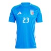 Camisola Itália Alessandro Bastoni 23 Homen Equipamento 1ª Euro 2024